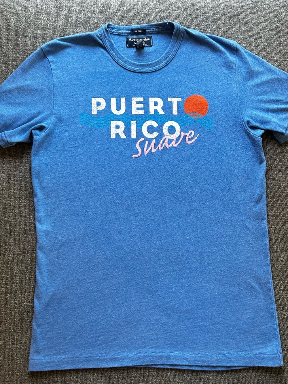 Abercrombie Mens Puerto Rico Suave Tee